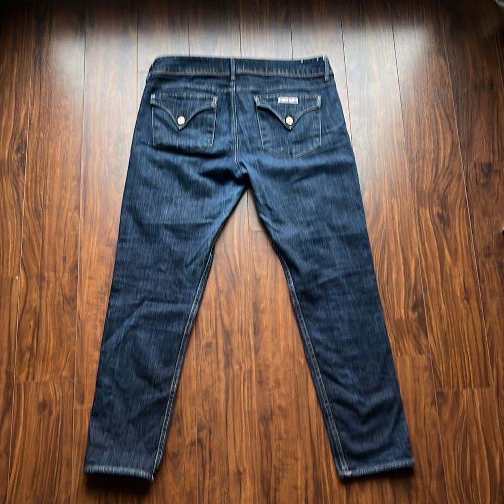 Hudson made in the USA jeans with classic pockets, size 32. Dark wash. - Picture 4 of 13